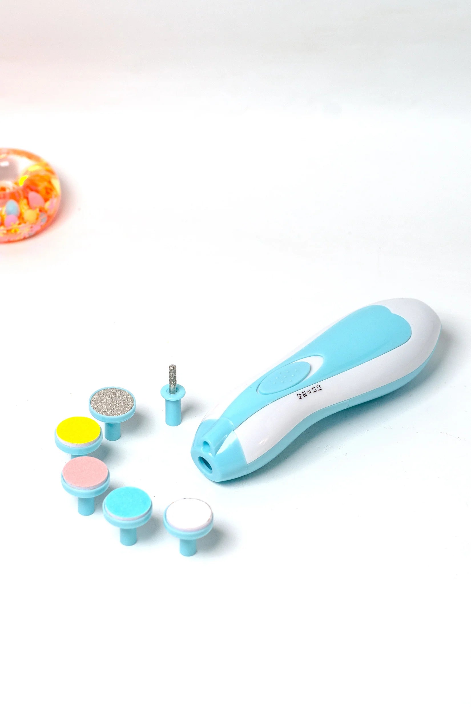 6 in 1 Baby Nail Trimmer Portable Electric Baby Manicure Pedicure Nail Clippers